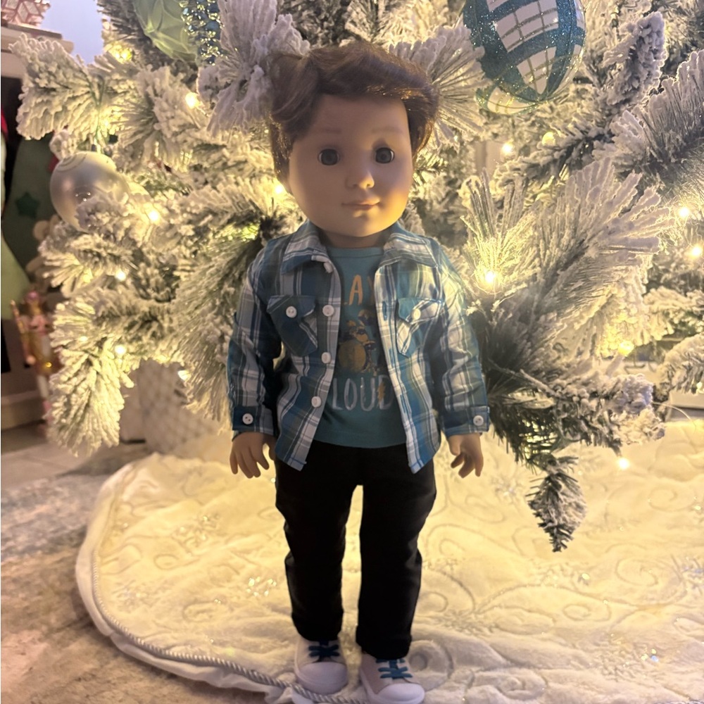 RETIRED 2017 American Girl Doll Logan Everett
